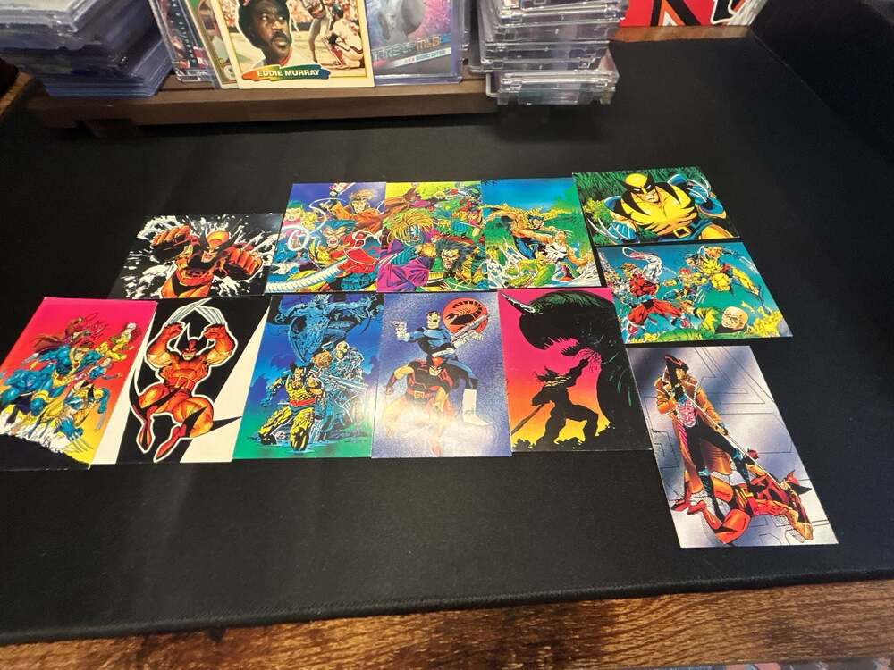 1992 Comic Images Wolverine II From Then 'Til Now Trading Cards Lot of 12